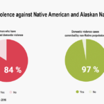 Native American Domestic Violence pie charts